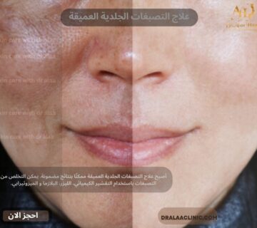 علاج التصبغات الجلدية العميقة